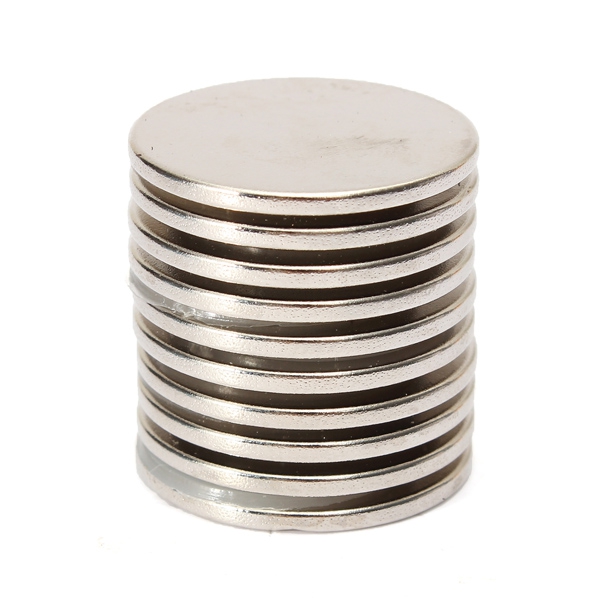 10PCS 25x2mm N35 Strong Round Rare Earth Neodymium Magnet