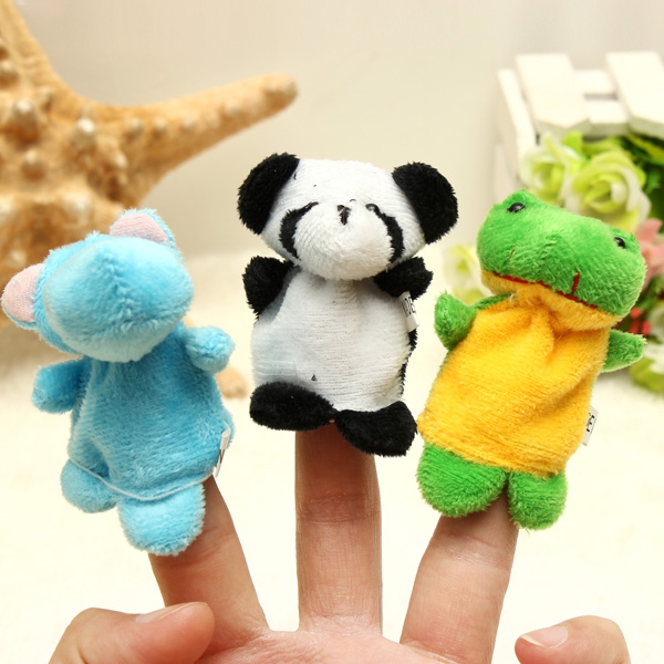 10PCS Puppet Finger Dolls&Stuffed Toys Cartoon Gift