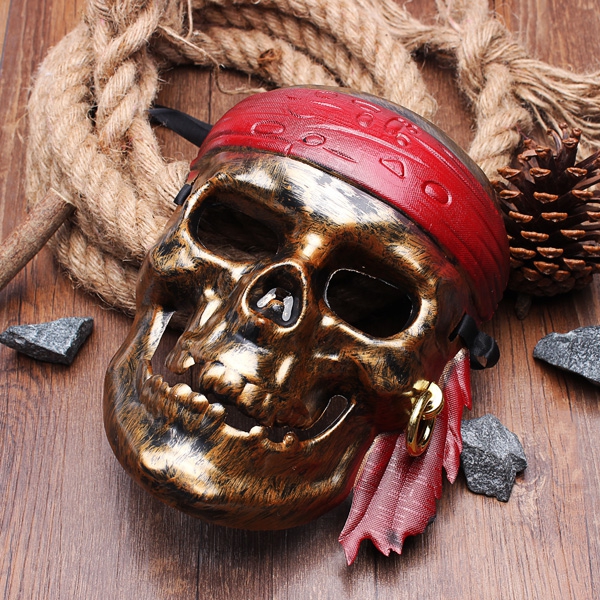 Hallowmeen Pirates of the Caribbean Skull Mask