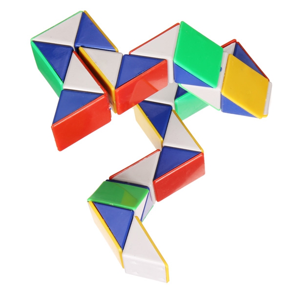 Magic Toy Game 3D Snake Cube Puzzle  
