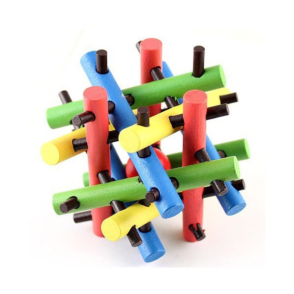 Classical Intellectual Toy Kong Ming Lock 24 sticks