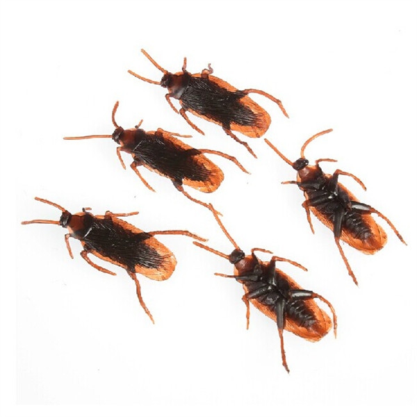 10PCS April Fool's Day Trick Props Cockroach Spoof Cockroach