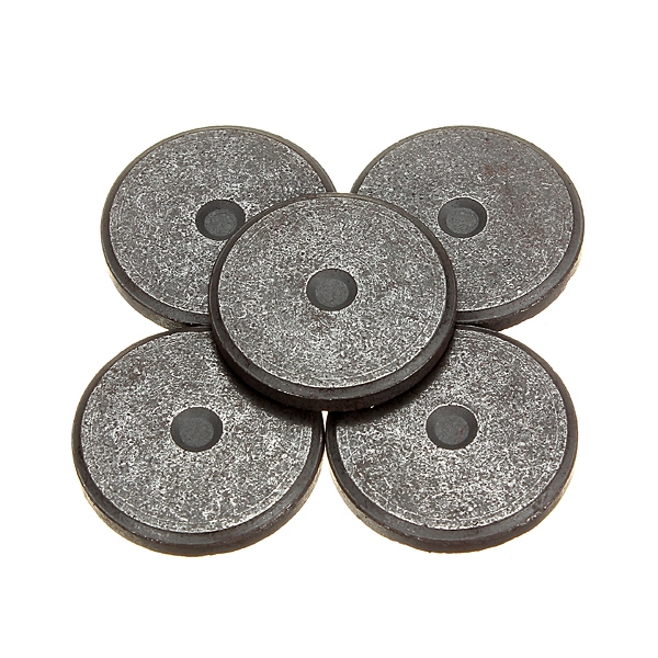 Small Round Disc Ceramic Magnets, 50Pcs With Adhesive Backing For Crafts, Refrigerator, Whiteboard, DIY & Hobbies - 0.71x0.12inch