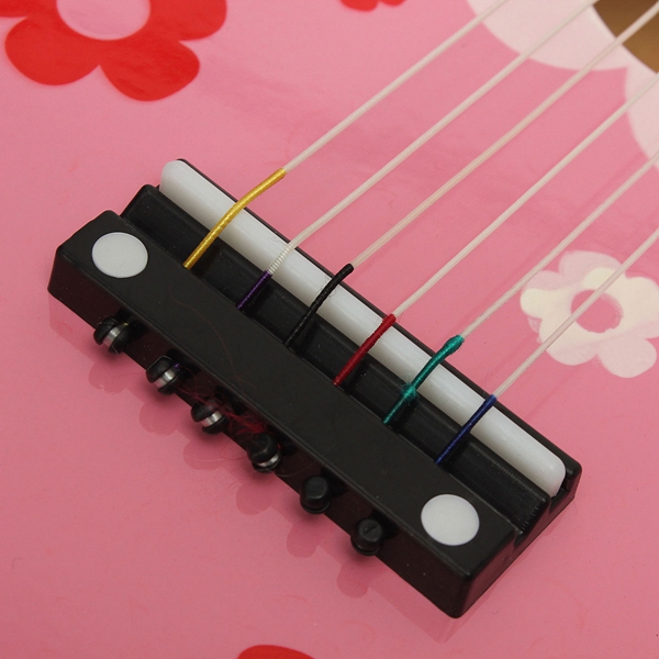 Childrens Acoustic Guitar Ideal Kids Gift Pink