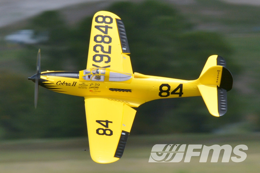 RocHobby Bell P-39 Cobra II Racer 980mm Racing High Speed PNP 