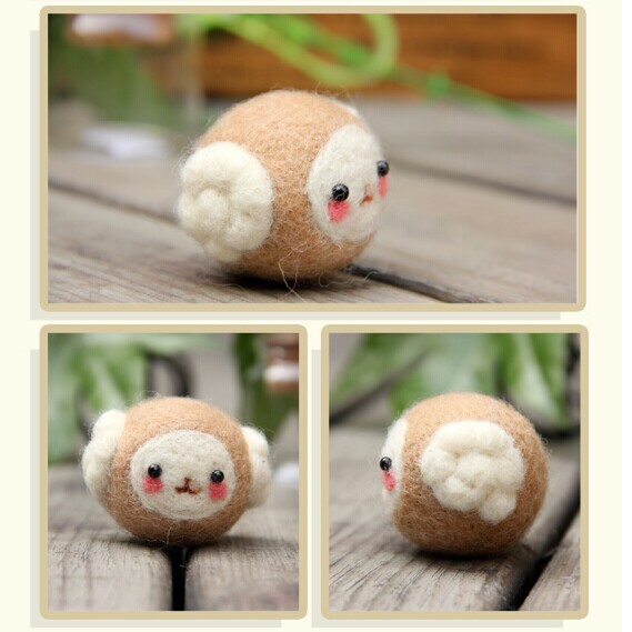 Poke Poke Fun DIY Sheep DIY Plush Phone Chain