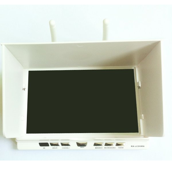 RX LCD5806 5.8GHz HD LCD Screen Diversity Receiver DVR 7 Inch Monitor