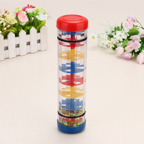 Educational Toys Rain Sound Rainbow Hourglass Plastic Toys