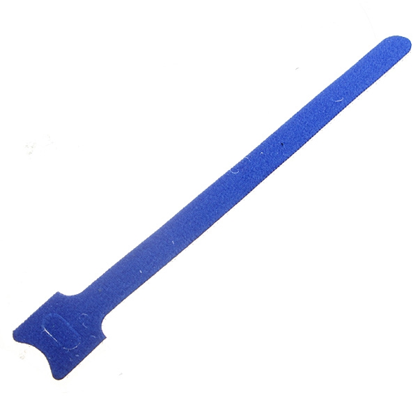 10x Velcro Cable Tie  Re-usable Hook & Loop Cable Tidy Wire Blue