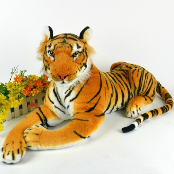 Artificial Tiger Animal Plush Doll Cloth Kids Simulation Stuffed Toys