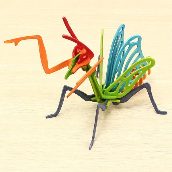 Mantis DIY Colorful Puzzle Educational Toys For Children