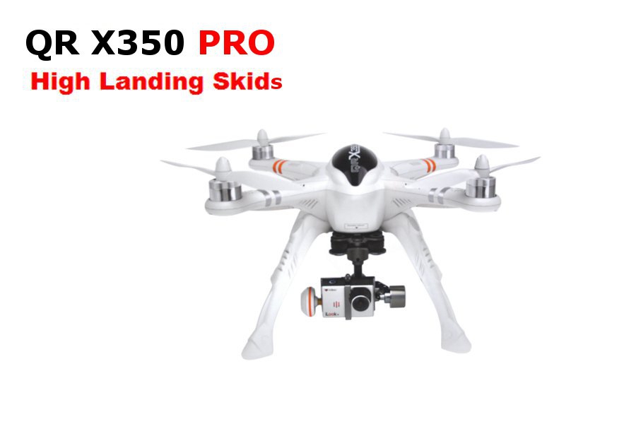Walkera QR X350 Pro FPV RC Quadcopter+DEVO F12E+G-3D+iLook+