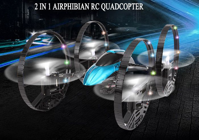JJRC H3  2 in 1 Air-ground 2.4g 4CH Quadcopter With HD Camera RTF