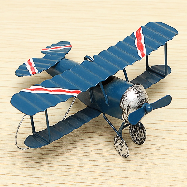 Zakka Biplane Household Old Handicraft Photo Prop