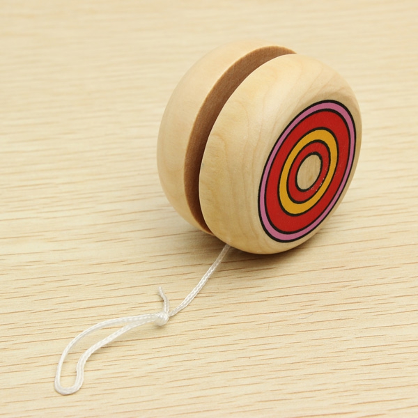 Wooden YOYO Retro Classic Toy Kids Boy Girl Gifts