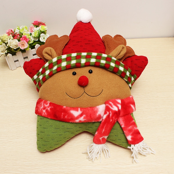 Creative Christmas Gifts Elk Pillow Christmas Decoration
