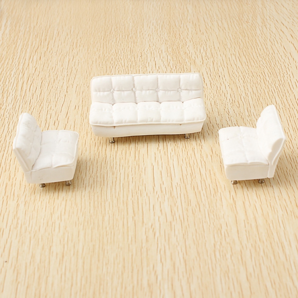 The Model Material Indoor Scene Decoration Sofa Set 1:25