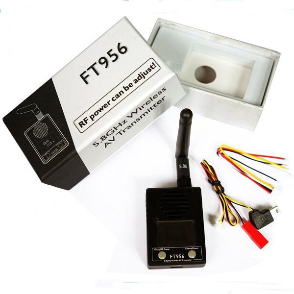 FT956 5.8G 32CH Wireless RF Power Adjust Transmitter 