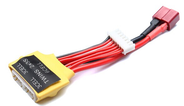 G.T.Power 6S to 2x 3S TWINS Conversion Wire/Line for A8 A6 Charger