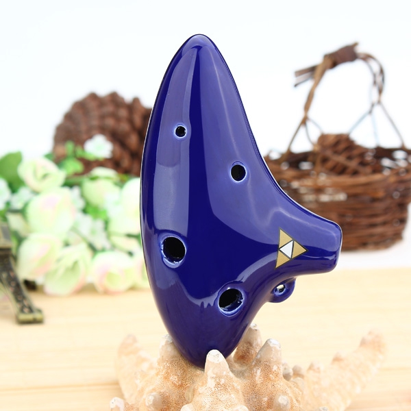 6 Hole Ocarina Ceramic Alto C Legend of Zelda Zelda Ocarina Flute