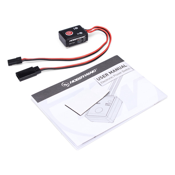 Hobbywing Receiver Electronic Power Switch with Capacity Display 