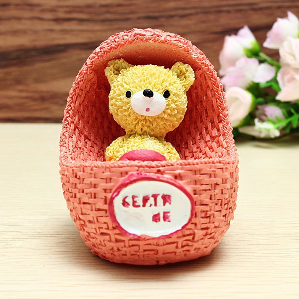 The Bear Cradle Resin Handicraft European Style Decoration