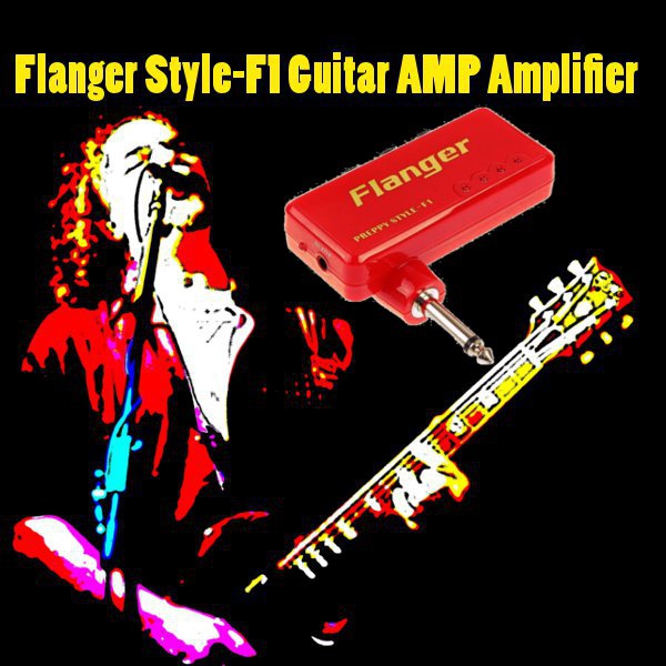 Flanger Style-F1 Miniature Portable Headphone Guitar AMP Amplifier