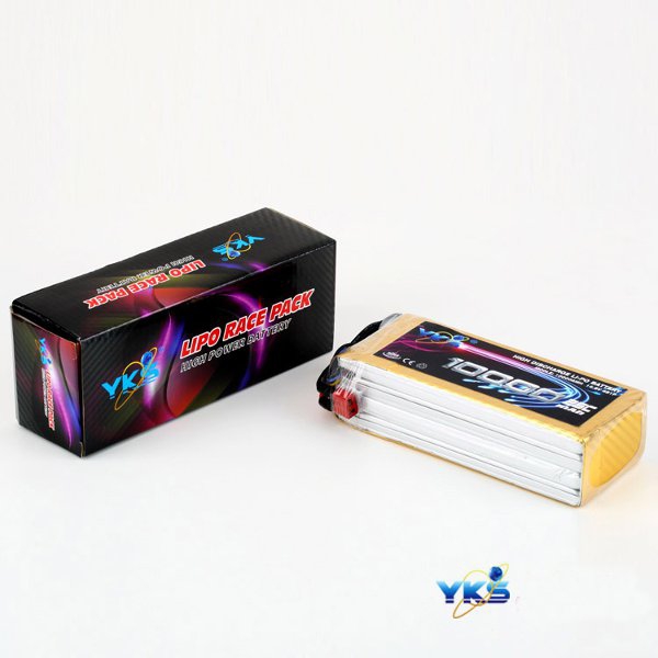 YKS 4S Li-po Battery 14.8V 10000MAH 25C For RC Model