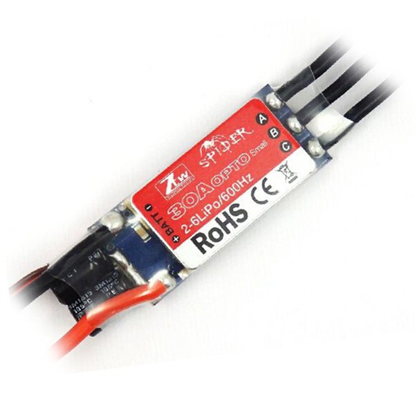 ZTW Spider Series 30A OPTO Small ESC With SimonK Program