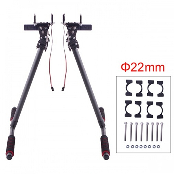 HJ-1100P Carbon Fiber Retractable Landing Gear Skid for DJI S800/S800 