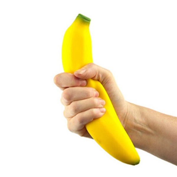 Novelty Funny Fruit Banana Stress Reliever Relief Toy Gift