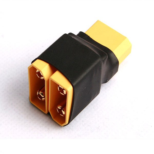 AMASS XT90 2 Male to 1 Female Serial Plug Connector AMMC05
