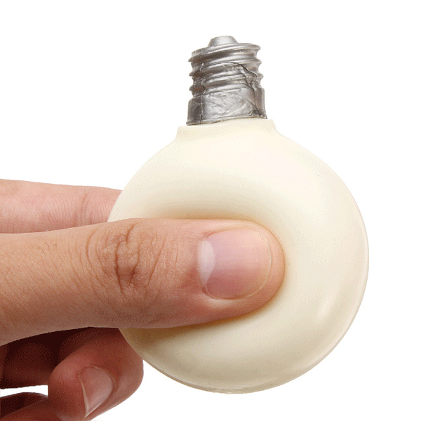 2PCS Novel Shock Toys Water Polo White Bulb Vent Toy Creative Gift