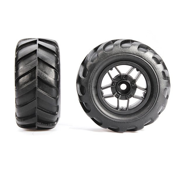 Upgrade Tyre With Hub 2Pcs For HBX 1/24 Mini Off-road