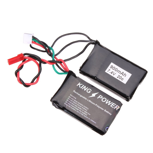 2S 7.4V 20C 900mAh Lipo Battery For HBX 1/24 Mini On-road