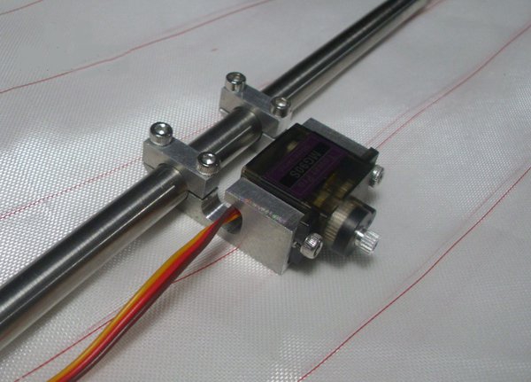 MONO1 Servo Mount for brushless RC Boat