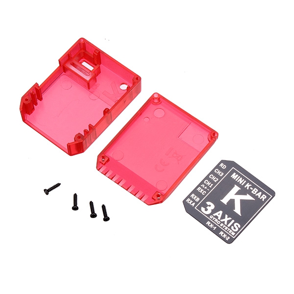 K8 3 Axis Gyro KBAR V2 Flybarless System Parts Colorful KBAR Case