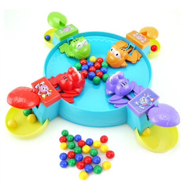 Beads Frog Eat Beans The Ball Desktop Family Games Educational Toys