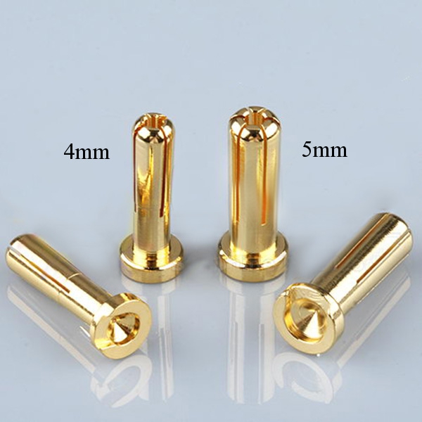 4mm 5mm Banana Plug Plated 7U Gold