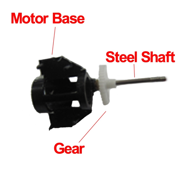 WLtoys F929 F939 11 Motor Base With Gear Steel Shaft Spare Part