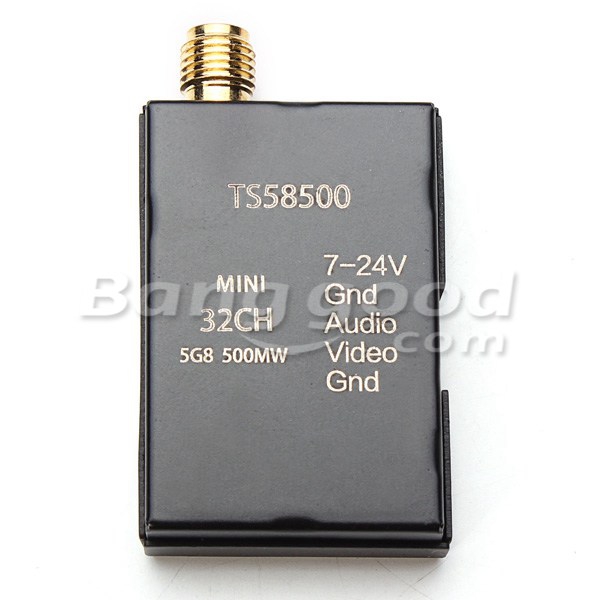 Skyzone FPV 5.8G 500mW 32H AV Transmitter TS58500