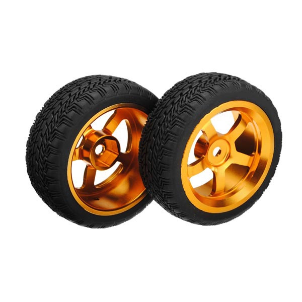 1/10 On-road Tyre 2Pcs With Metal Wheel For HSP HPI