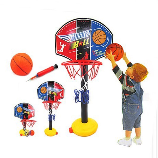 Children Outdoor Toy Basketball Sport Set Adjustable Basketball Stands