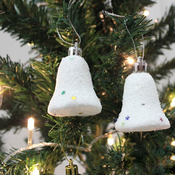 6PCS Christmas Tree Decoration Bells Pendant Party Supplies