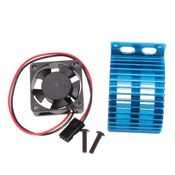 Radiator With 5V Fan For Brushed 540/550 Brushless 3650/60/74 Motor