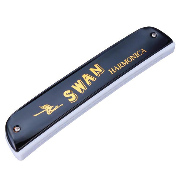 Swan SW24-10 Key Of C 24 Holes Tremolo Harmonica