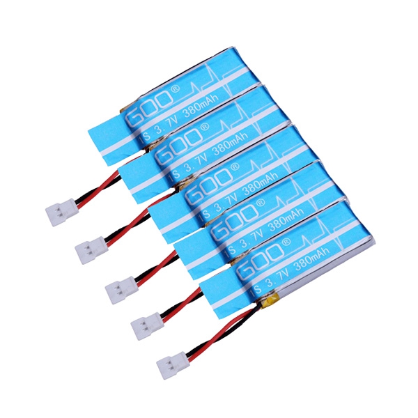 5 x WLtoys V966 V988 RC Heli Parts Upgraded 3.7V 380mAh 30C Battery