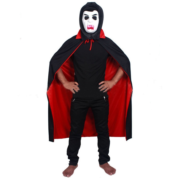 Halloween Attire wash-and-wear Adult Wizard Magic Vampire Cloak