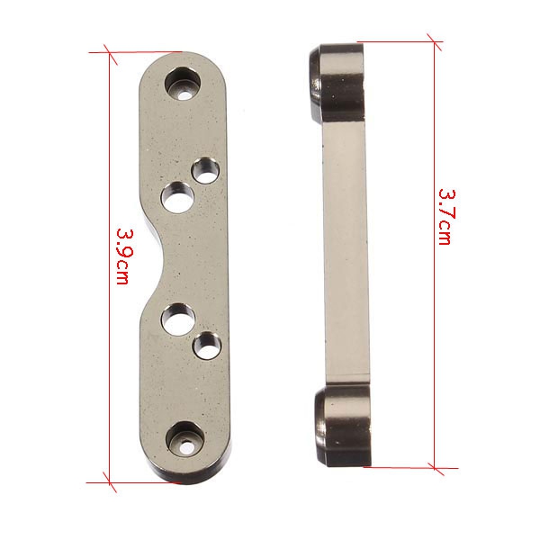 ZD Racing 6264 Aluminium Alloy Rear Suspension Arm Mount Block 2Pcs