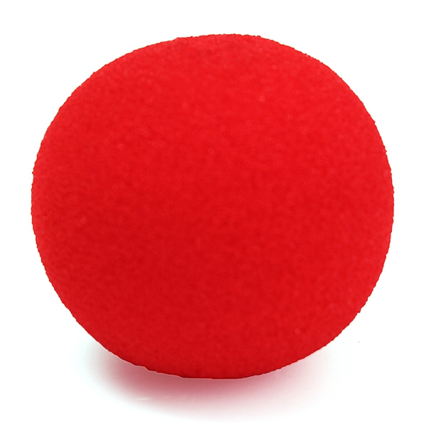 New 5cm Red Soft Sponge Ball For Close Up Magic Trick